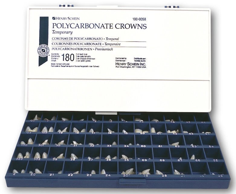 Polycarbonate Crowns Kit - Complete kit, HS-180