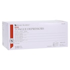 Tongue Depressor 6 in Wood Sterile Adult 100/Bx
