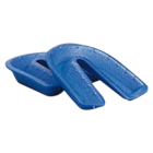 Acclean Single Arch Fluoride Trays Foam Large Without Handle Blue 100/Pk