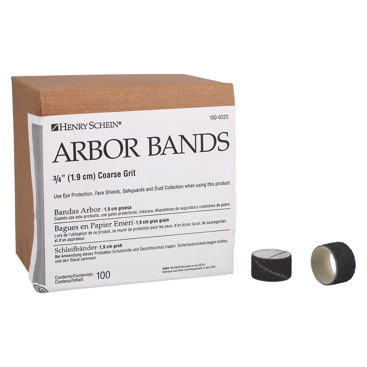 Arbor Bands Coarse 100/Pk