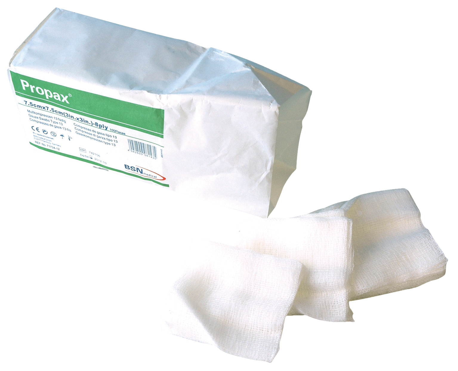 Smith Nephew Propax Gauze Swabs 8 Ply 7 5 X 7 5cm 100pk DIS768 smith-nephew-propax-gauze-swabs-8-ply-7-5-x-7-5cm-100pk-dis768