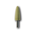 Polijstrubber geel HP - 9569H, ISO 55 - 5 stuks