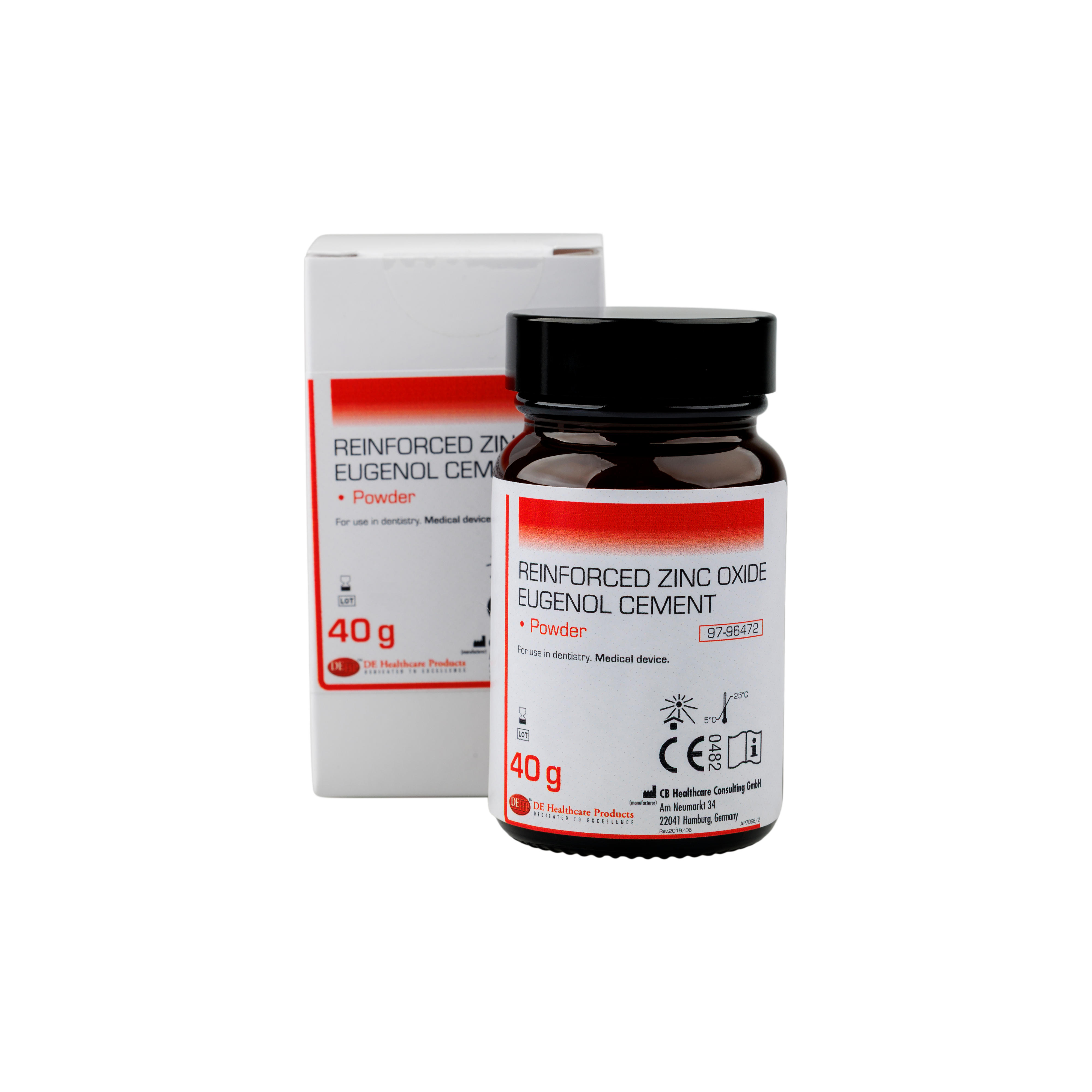 DEHP Zinc Oxide Eugenol Cement Powder 40g