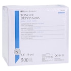 Tongue Depressor 5.5 in Wood Non Sterile Junior 500/Bx