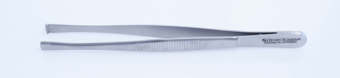 Chirurgische pincet, 4/5 tands - Blue Banner 14cm