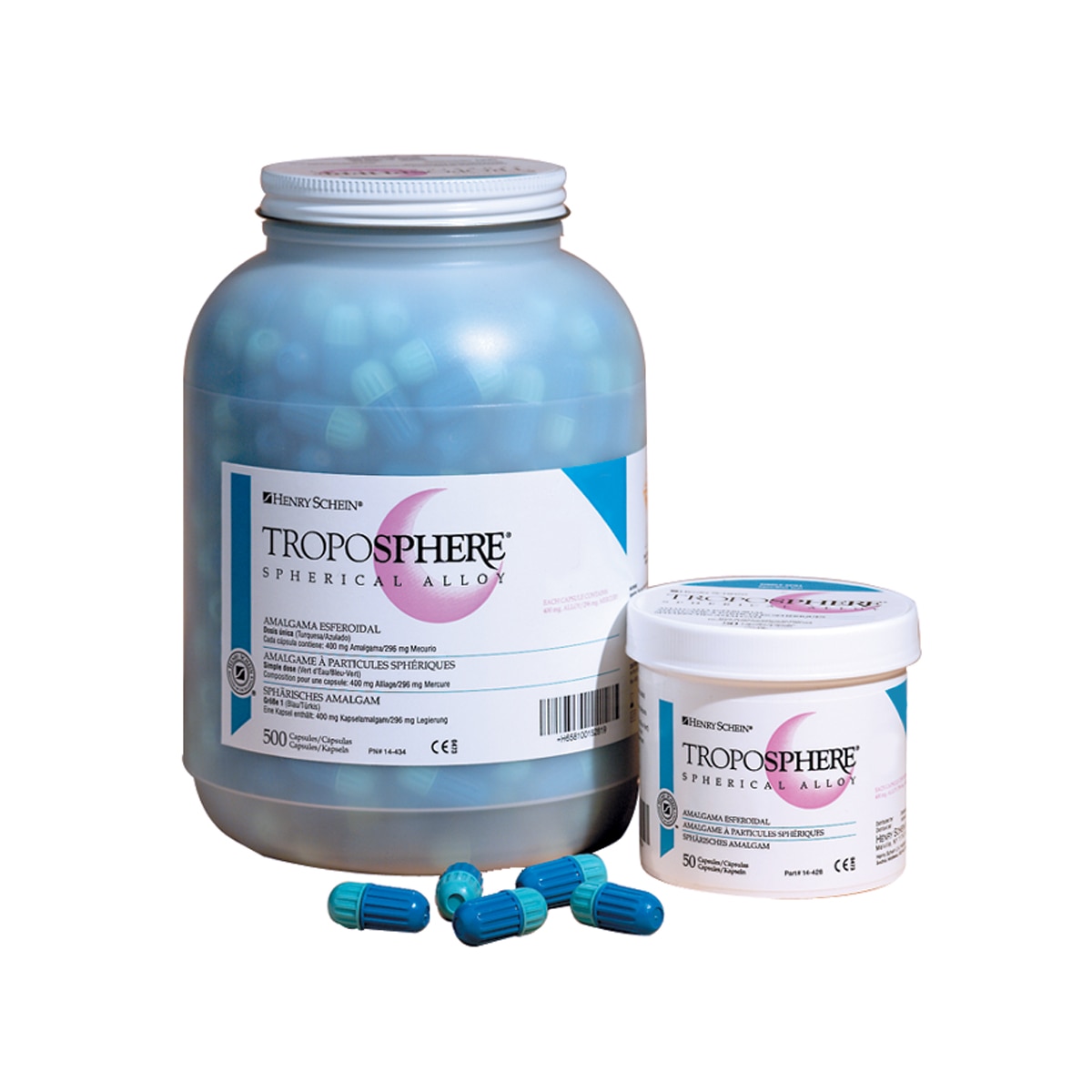 Troposphere Alloy Capsules Single Spill Fast Set 50/Jr