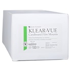 Klear-Vue X-Ray Mounts 10H-6V #2 Gray Cardboard 100/Bx