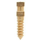Compo-Post Screw Posts Gold Plated Short 12/Bx