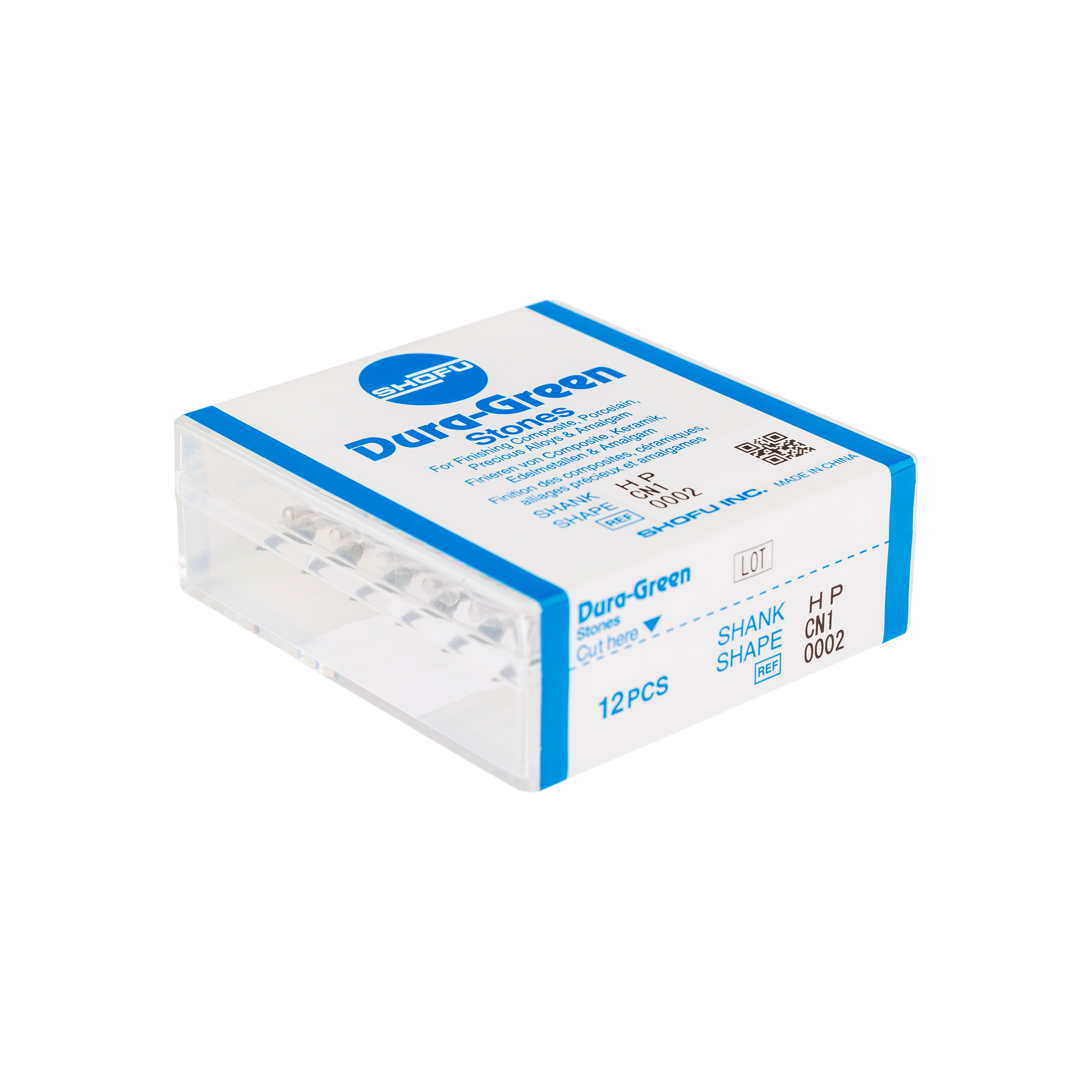 Dura-Green Polishing Stone CN1 0002 HP 12pk