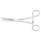 Surgical Hemostat 6.25 in Rochester-Pean Curved Standard Stainless Steel Ea