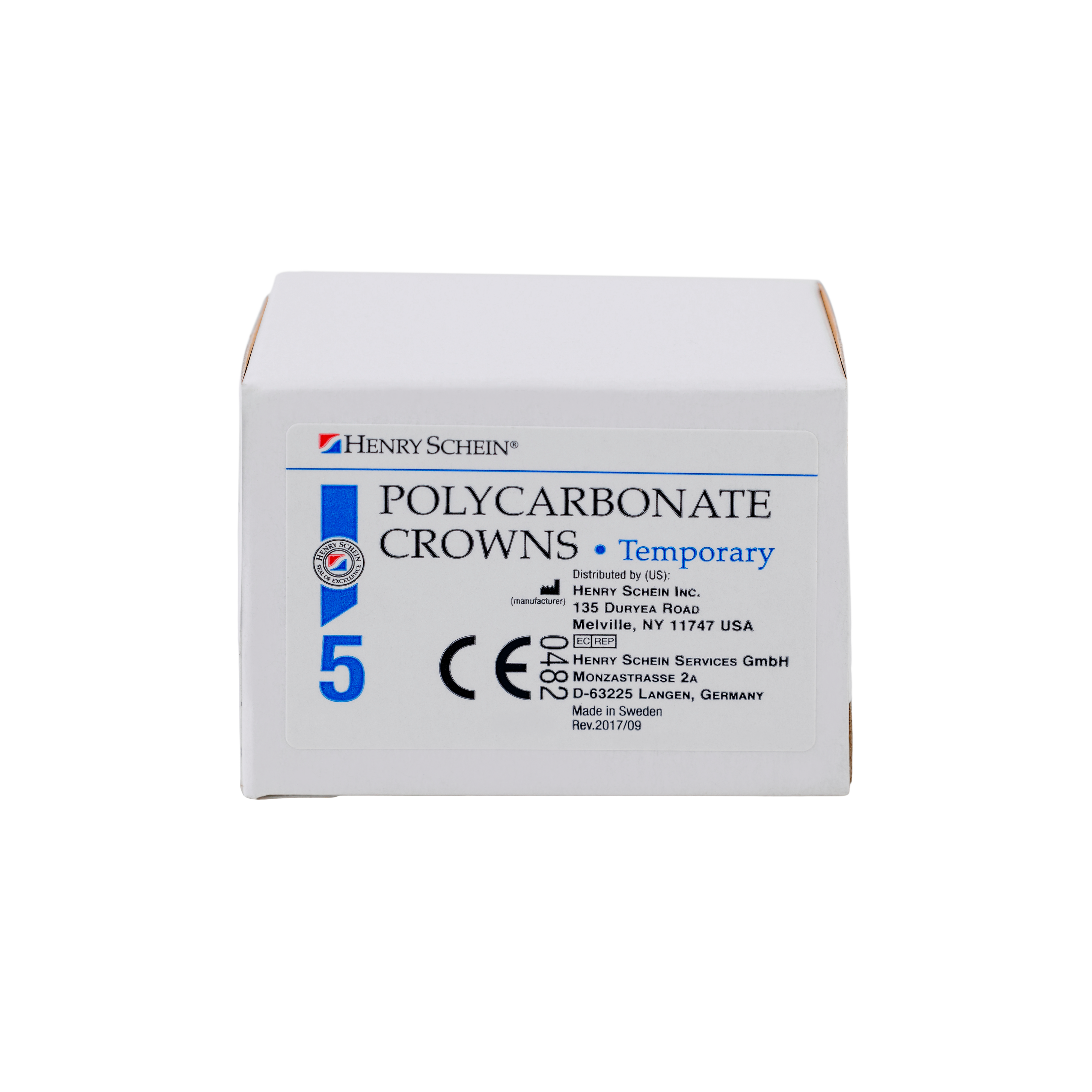 HS Temporary Crown Polycarbonate Refill 2 5pk