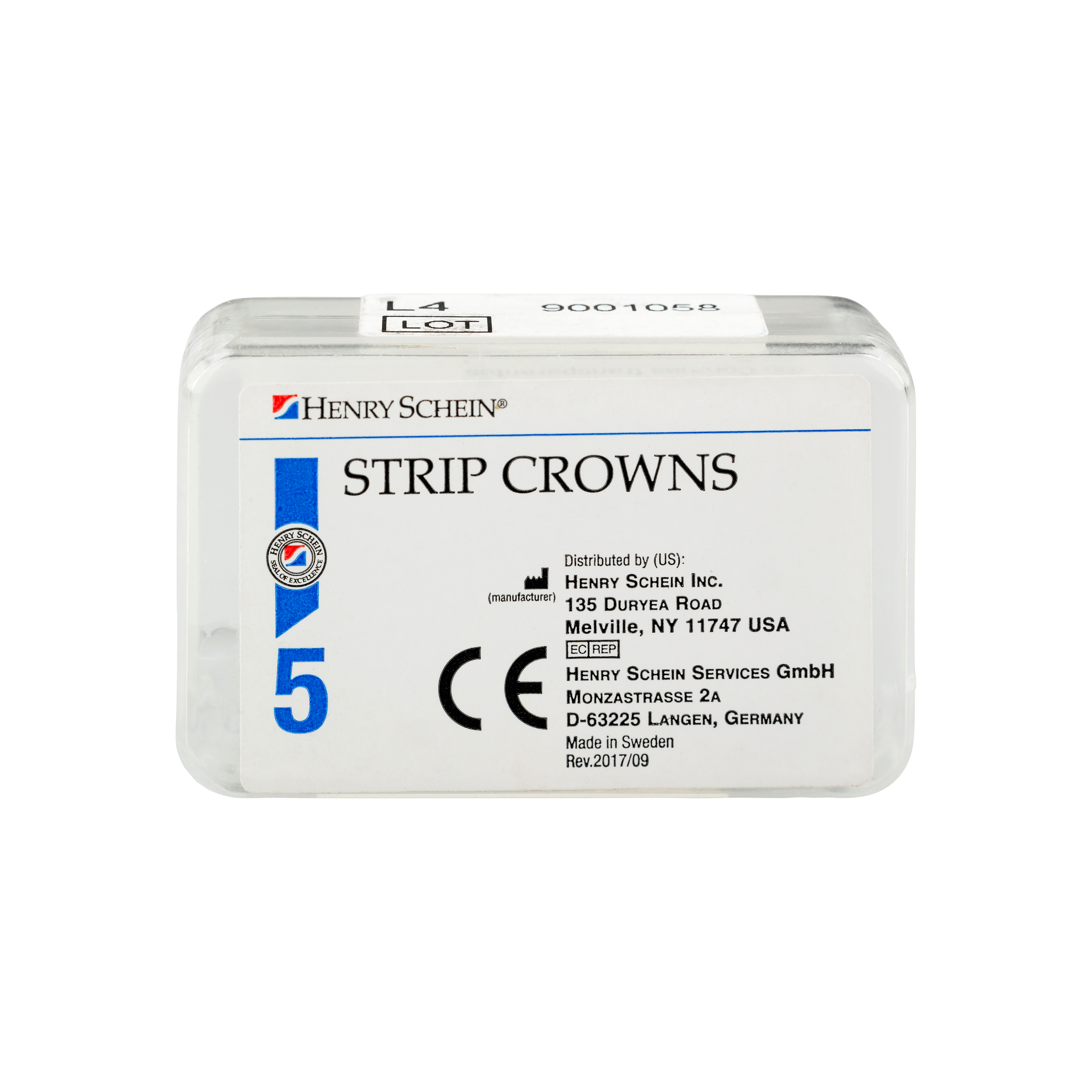 HS Transparent Crown Refills 4L 5pk