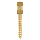 Compo-Post Screw Posts Gold Plated Medium 12/Bx