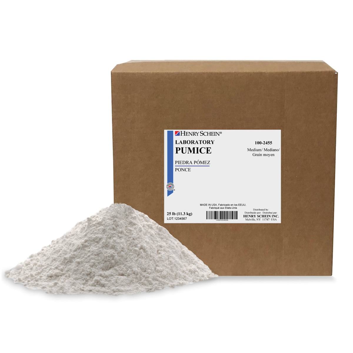 Lab Pumice Medium 25Lb