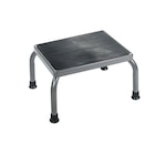 Step Stool Chrome 4 Leg/Non-Skid Mat Ea