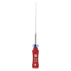 Maxima Hand Hedstrom Files 25 mm Size 25 Stainless Steel Red 6/Bx