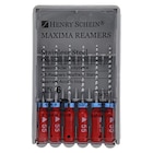 Maxima Hand Reamer 21 mm Size 55 Stainless Steel Red 6/Bx
