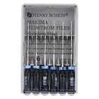 Maxima Hand Hedstrom Files 25 mm Size 80 Stainless Steel Black 6/Bx
