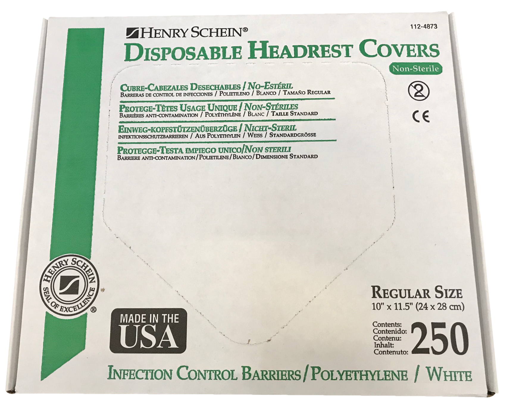 HS Headrest Covers 28 x 24cm 250pk