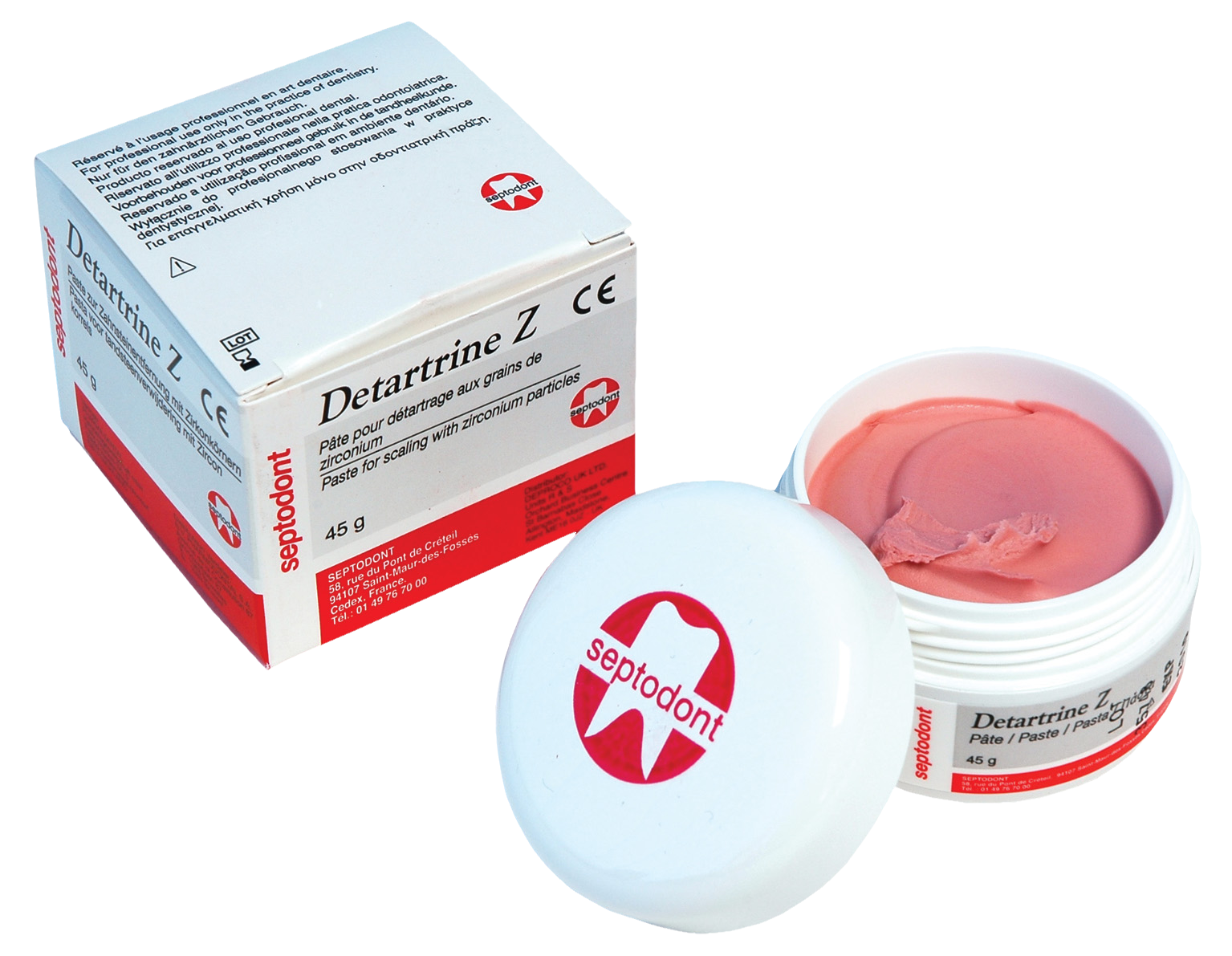 Detartrine Prophy Paste Z Coarse 45g