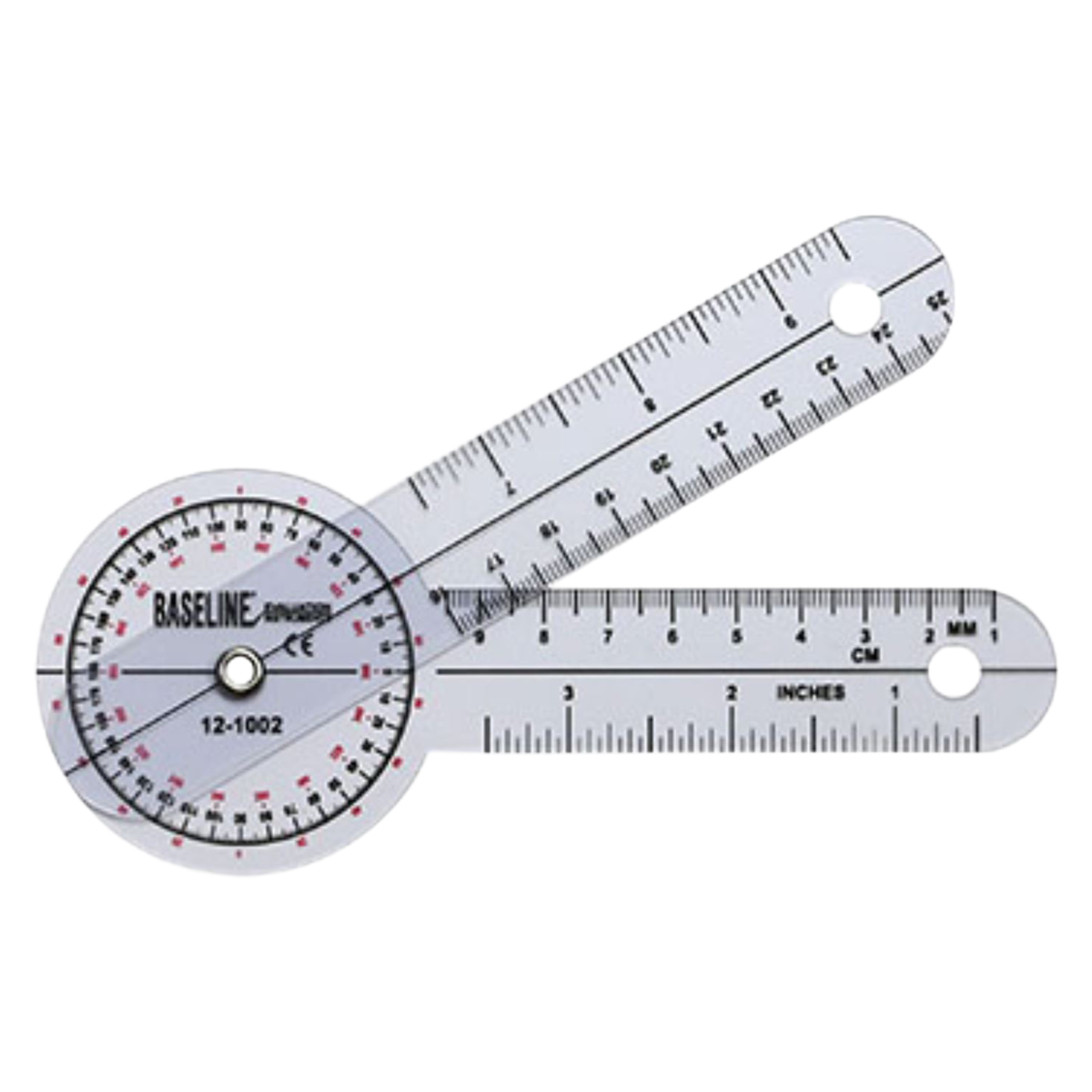 Baseline ROM Goniometer Pocket Size Joint 6" 360 Degree Range