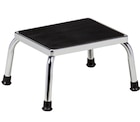 Step Stool Chrome 4 Leg Ea