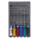 Maxima Hand Hedstrom Files 25 mm Size 45-80 Stainless Steel Assorted 6/Bx