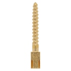 Screw Posts Gold Plated Long 12/Bx