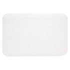 Protex Tray Cover 9 in x 13.5 in White Poly Coated Disposable 500/Bx