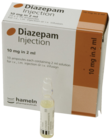 Diazepam Injection 10mg in 2ml Ampoules 10pk