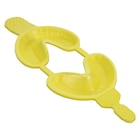 Acclean Dual Arch Fluoride Trays Foam Small With Hinge Yellow Disposable 30/Bx