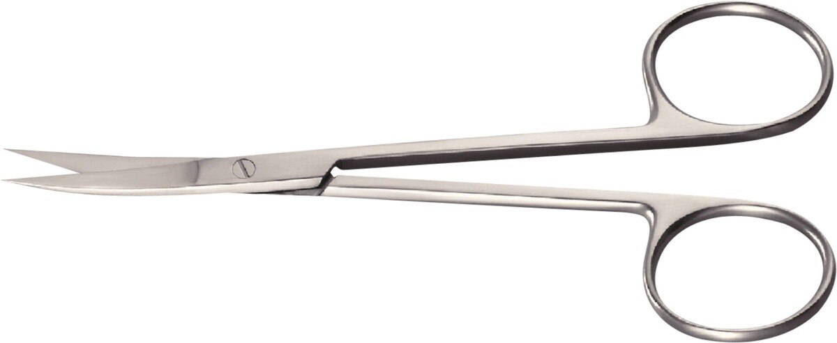 Chirurgische schaar Iris 306S - Gebogen, 11,5 cm