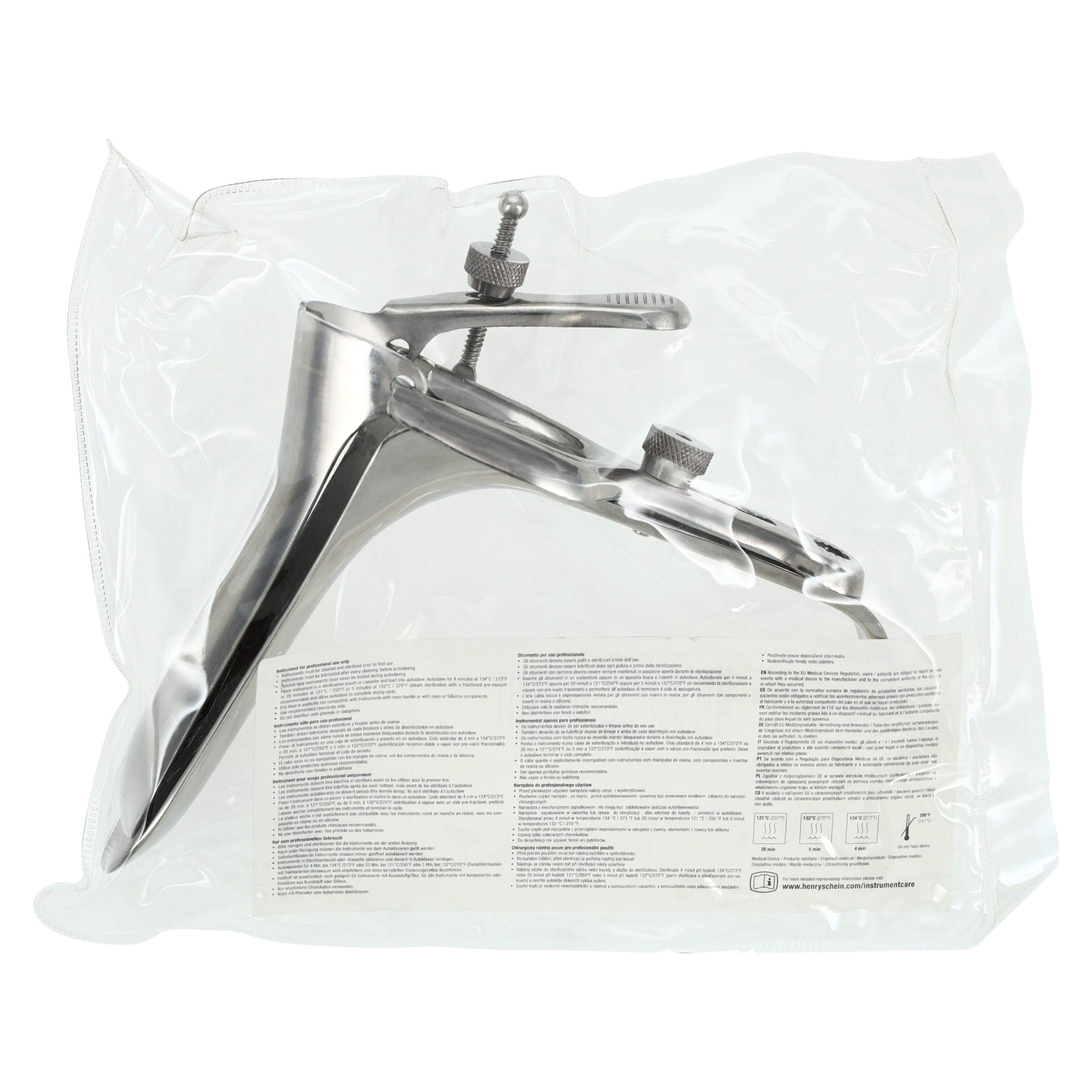 Graves Vaginal Speculum 35x110mm Medium Ea