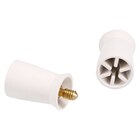 Prophy Cups Hard Webbed Screw Type White 144/Pk