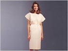 Exam Gown 30 in x 42 in Mauve Medium / Large Tissue Disposable 50/Ca