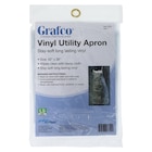 Grafco Bib Style Apron Translucent Ea