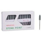 Silicone Carbide Mounted Points Green 12/Bx