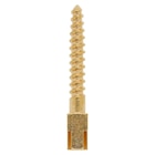 Screw Posts Gold Plated Long 12/Bx