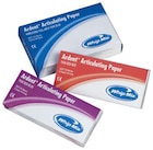 Articulating Paper Strips Thick Blue Booklet 10 Strips/Book 7Bks/Bx