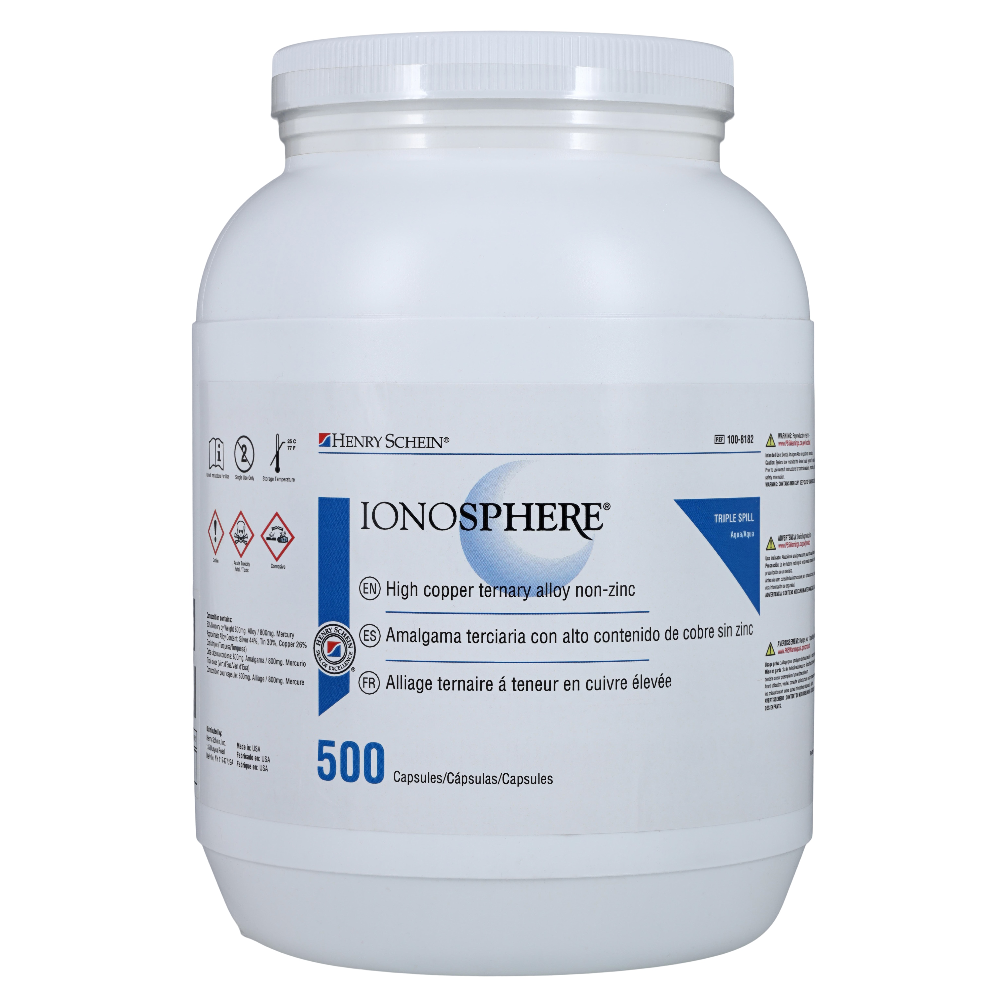 Ionosphere Alloy Capsules Triple Spill Regular Set 500/Jr