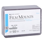 X-Ray Mounts 2H #0 Opaque Plastic 100/Bx