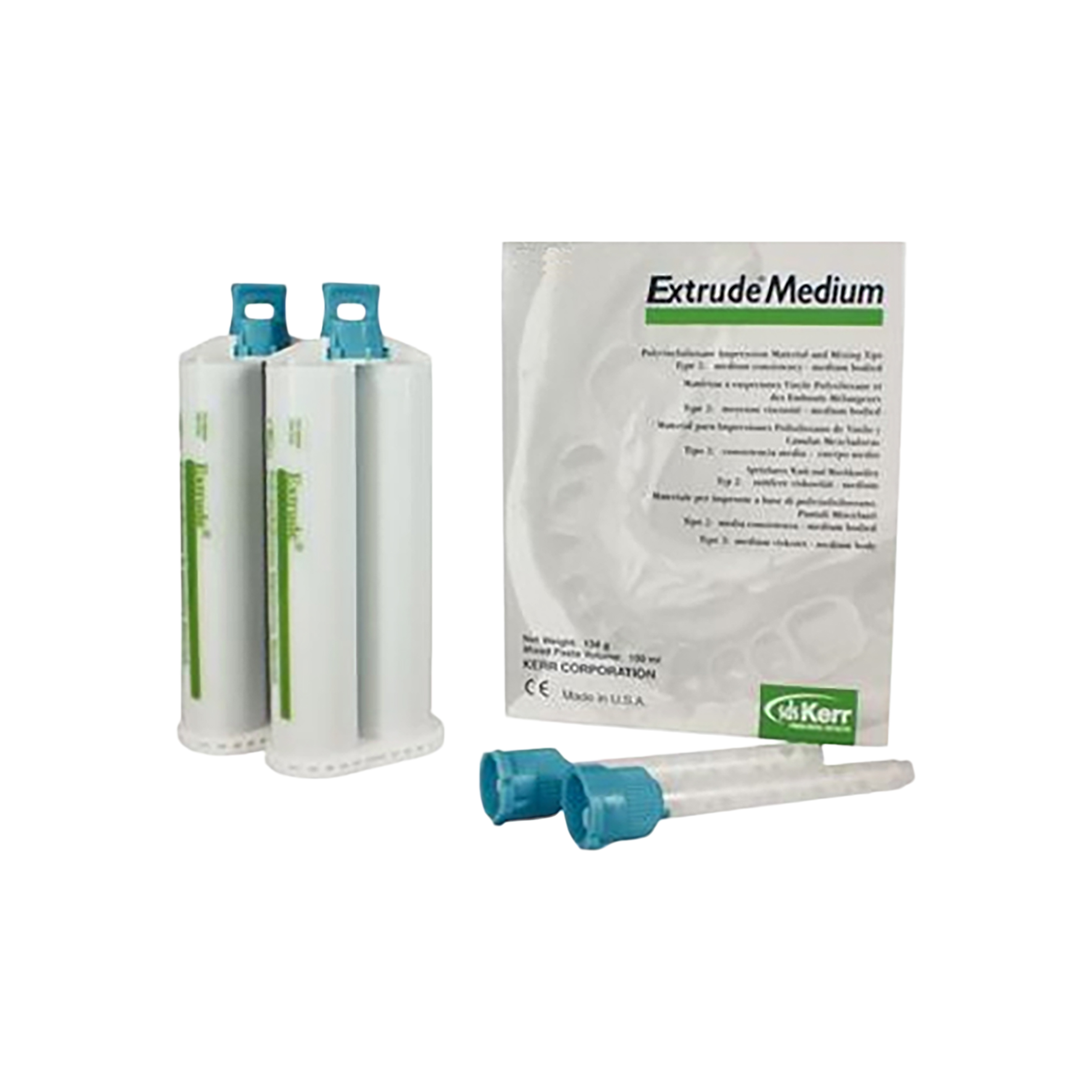 Extrude Medium Cartridge 50ml 2pk & 6 Tips