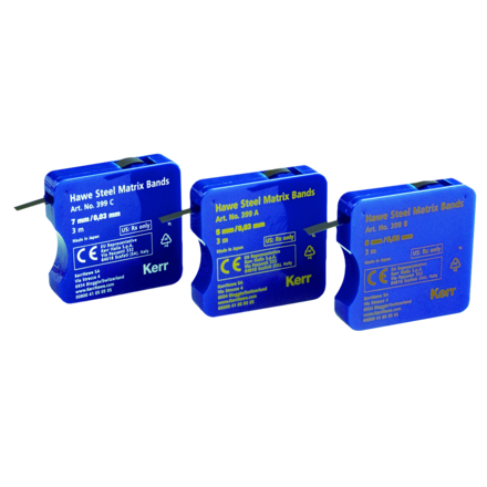 Kerr Hawe Steel Matrix Bands X-Thin 5mm No 399A 3m 215375 - Henry ...