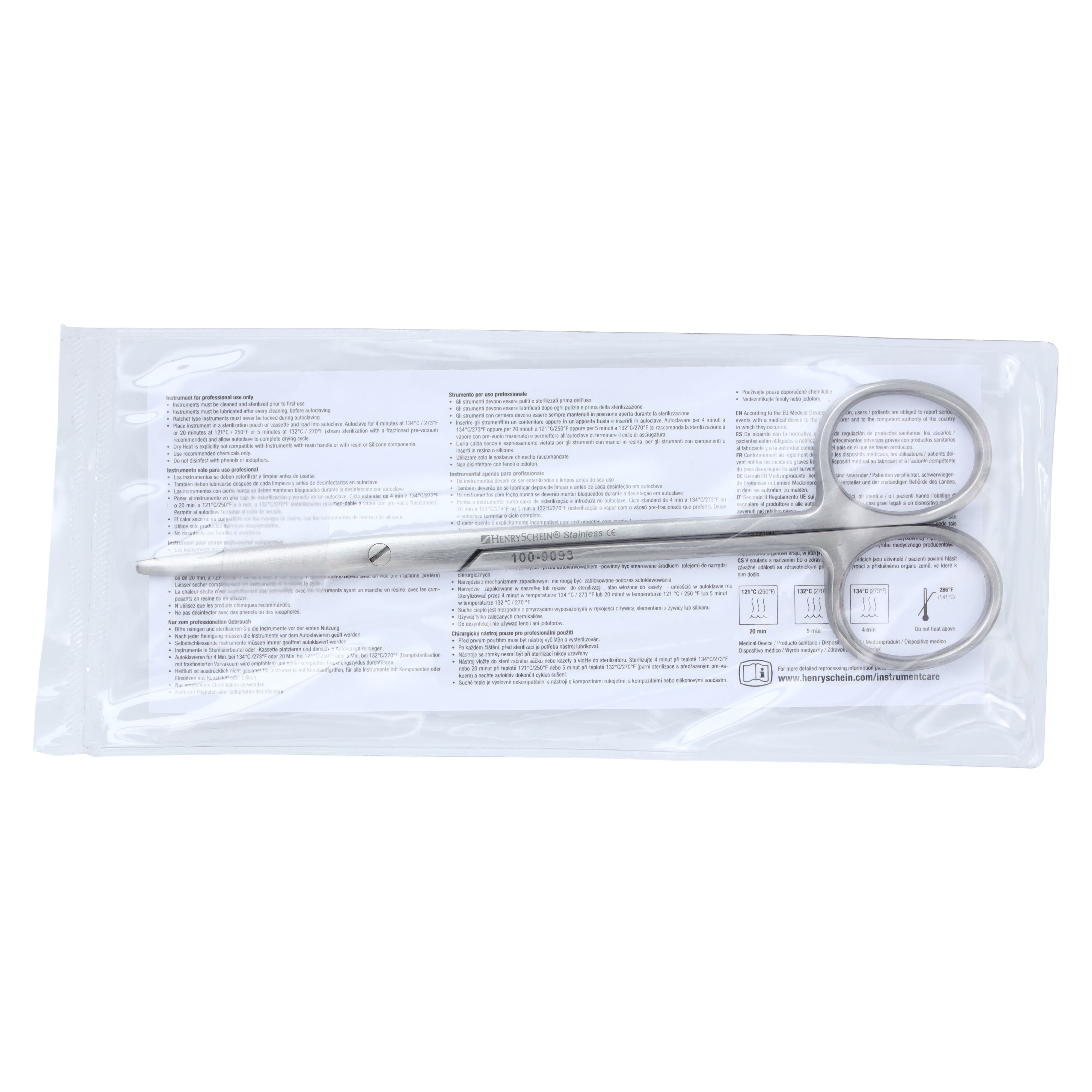 Metzenbaum Scissors Straight Ea