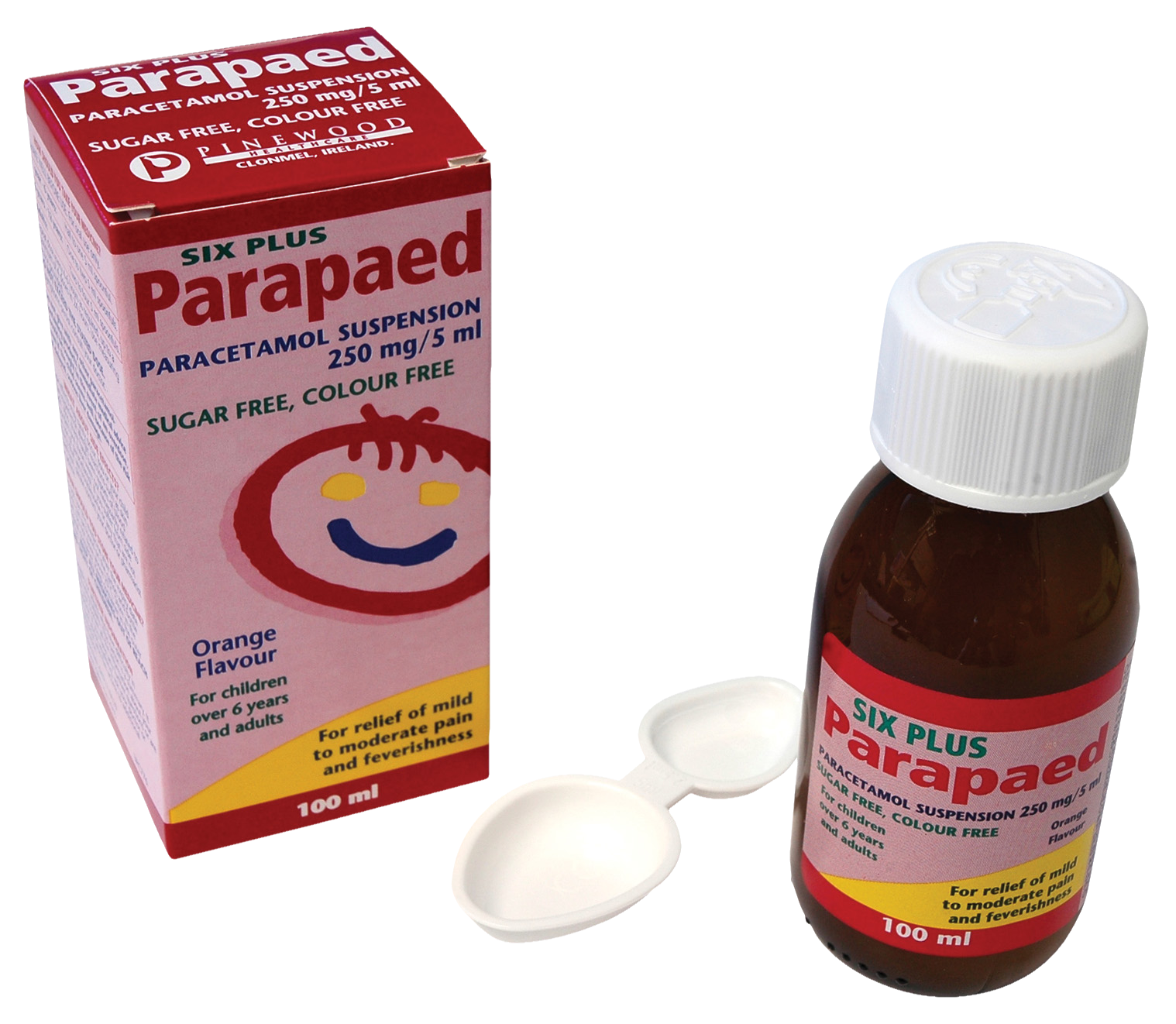 Paracetamol Suspension Sugar-Free 250mg/5ml 100ml