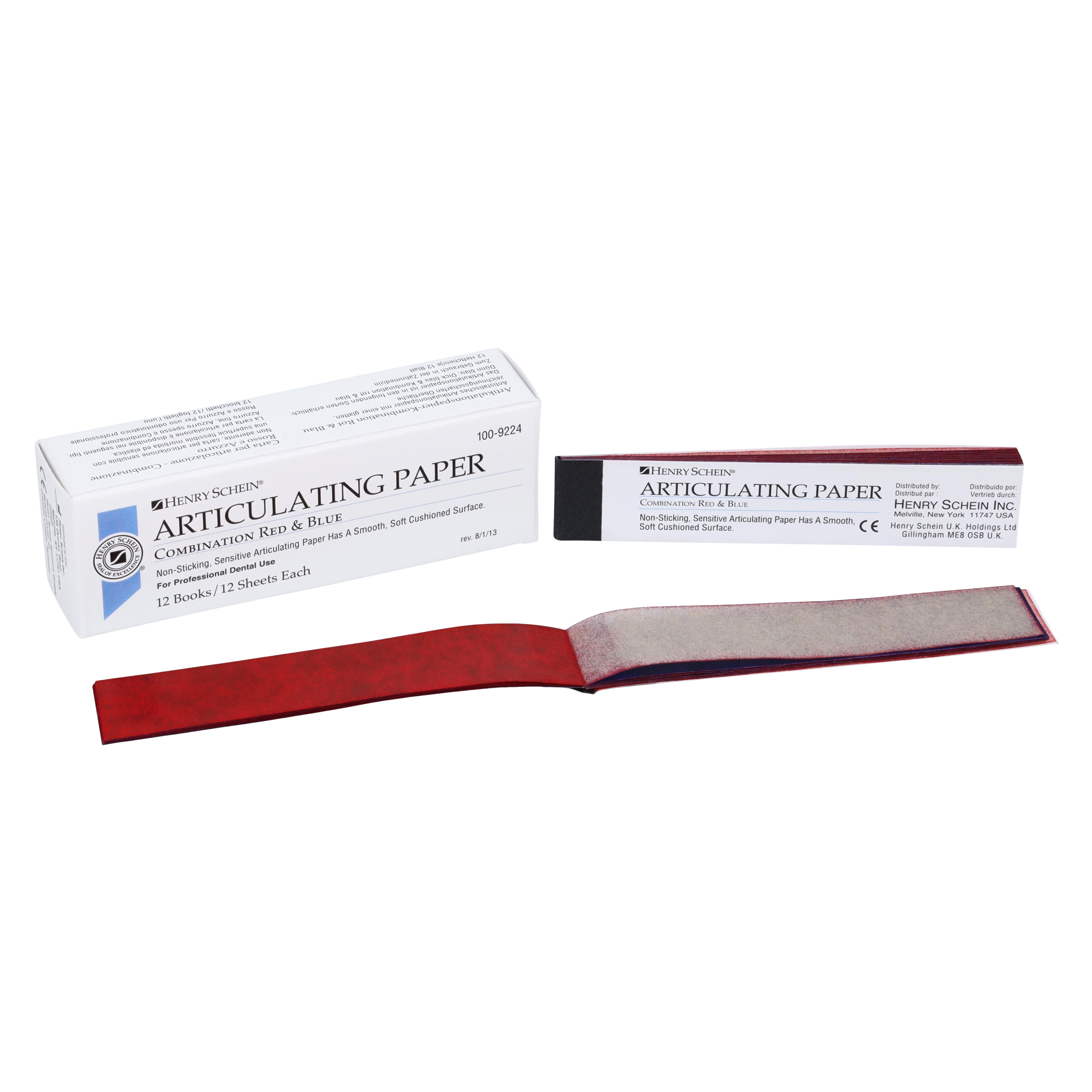 Articulating Paper Strips Red / Blue Booklet Bx