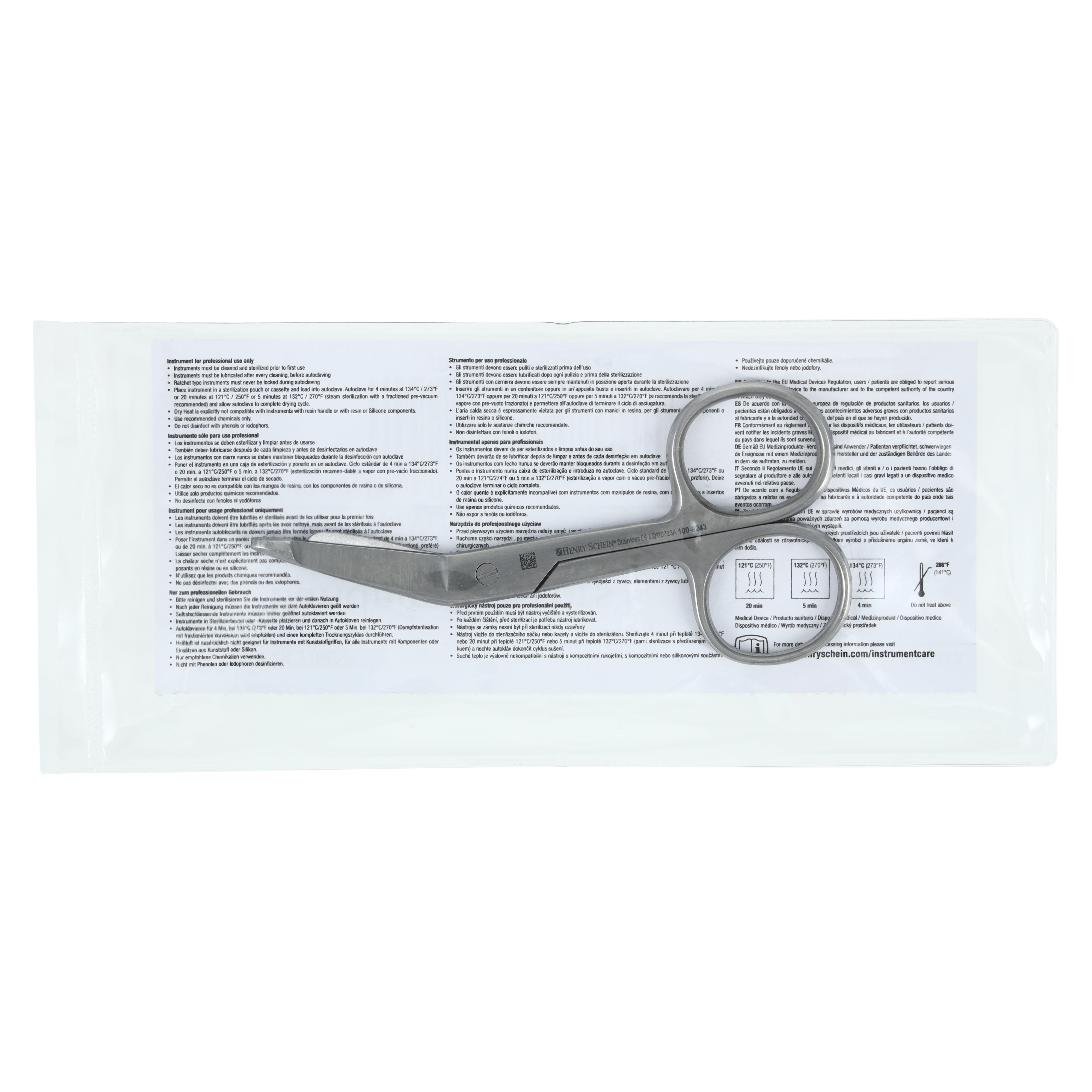 Lister Bandage Scissors Angled Ea
