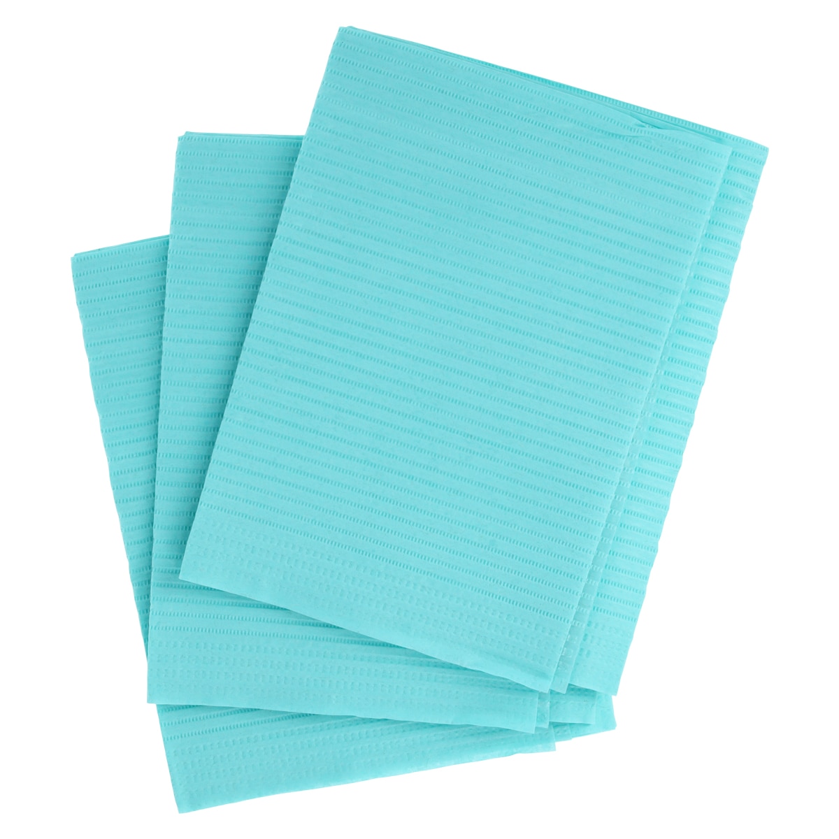Dri-Gard Patient Towel 2 Ply Tissue / Poly 13 in x 19 in Aqua Disposable 500/Ca