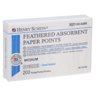 Absorbent Paper Points Medium Feathered 200/Bx