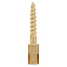Screw Posts Gold Plated Medium 12/Bx